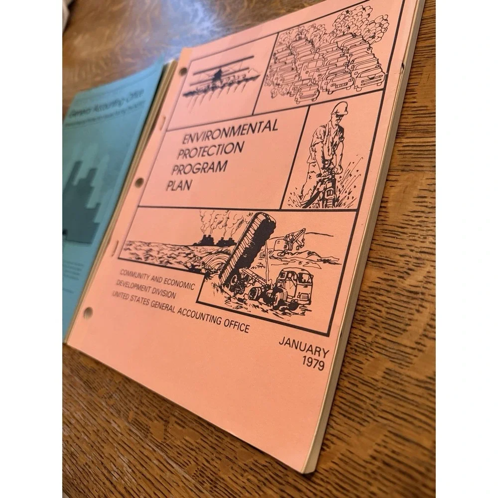 VTG‎ Two EPA Reports Ecological Accounting USA Program Plan 1979 Environmental